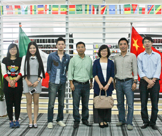 寧波市外經(jīng)貿(mào)局綜合處韓雋處長(zhǎng)一行來(lái)我集團(tuán)調(diào)研