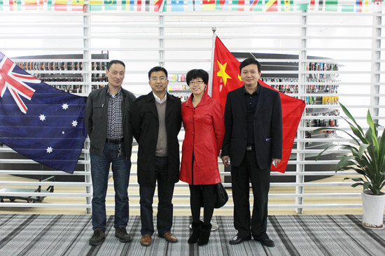 汕頭市外經(jīng)貿(mào)局（口岸局）劉文華副局長一行走訪我集團